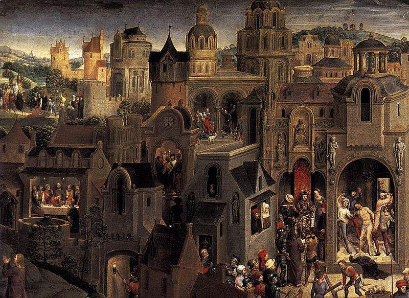 Hans Memling Scenes from the Passion of Christ Germany oil painting art
